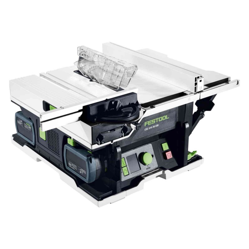 Akumuliatorinis stalinis diskinis pjūklas FESTOOL CSC SYS 50 EBI Plus