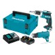 Akumuliatorinis suktuvas MAKITA DFS452TJX2 su priedais 2