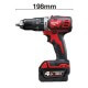 Akumuliatorinis suktuvas-gręžtuvas MILWAUKEE M18 BPD-402C 2