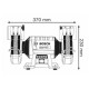 Galandimo staklės BOSCH GBG 60-20 2