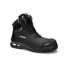 Batai ELTEN Terence XXG Pro Boa GTX black Mid ESD S3 HI CI, juodi