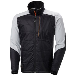 Striukė HELLY HANSEN Kensington Insulated Jacket, juoda/balta