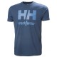 Marškinėliai HELLY HANSEN Classic Logo T-Shirt, mėlyni 1